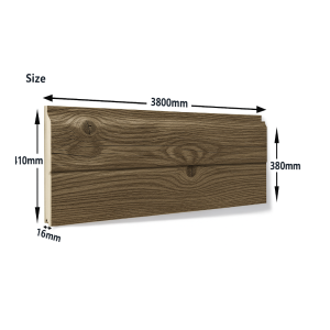 Siding Metálico Aluminio Galvanizado con Aislante de Poliuretano.