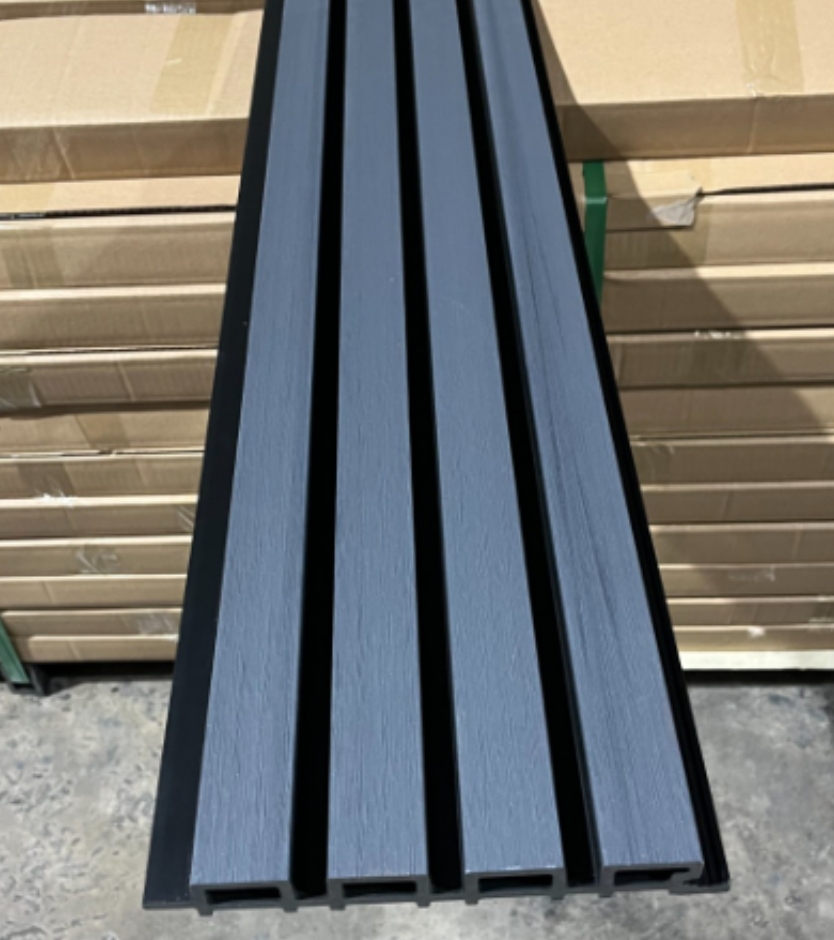 Wall Panel Exterior WPC, Alistonado Extruido 3D - Imagen 2